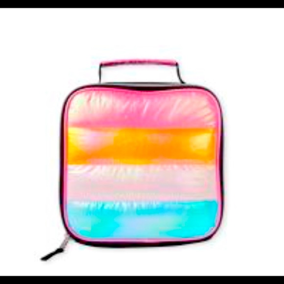Childrens place rainbow lunch box *NEW* - Picture 1 of 3